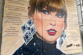 New Taylor Swift mural at Wembley Park