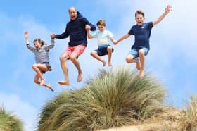 The Princess of Wales took the photograph of husband Prince William and children last month in Norfolk