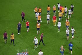 England were held to a point by Denmark.