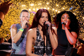 Coldplay, Dua Lipa and SZA are among the names on the Pyramid Stage at Glastonbury this year who are also performing shows outside of Worthy Farm - to the delight of those who missed out on tickets (Credit: Getty Images)