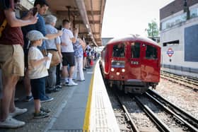 Refurbished 1938 Tube stock train