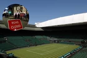 Wimbledon 2024 begins on July 1 2024, with an estimated 500,000+ people expected to attend the event over the next fortnight. But what travel advice is there for those attending - and what road closures are occurring around SW19? (Credit: Getty Images)
