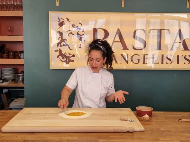 Chef Rosanna teaches us how to make Fagottini 