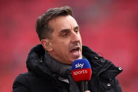 Gary Neville wanted three half time changes.