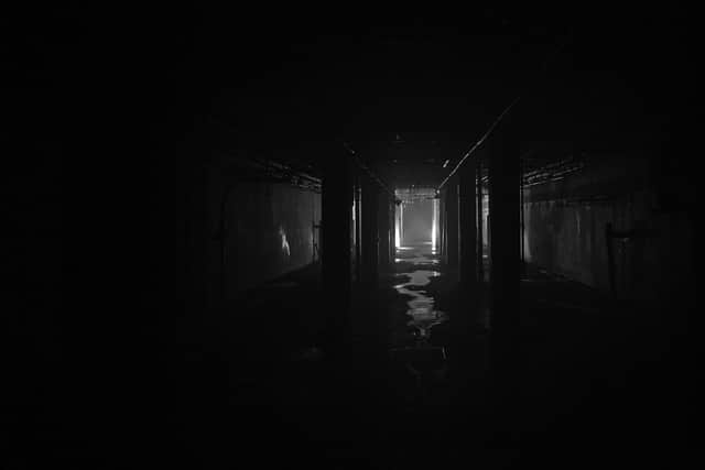 The eerie industrial setting of Printworks nightclub in Surrey Quays.