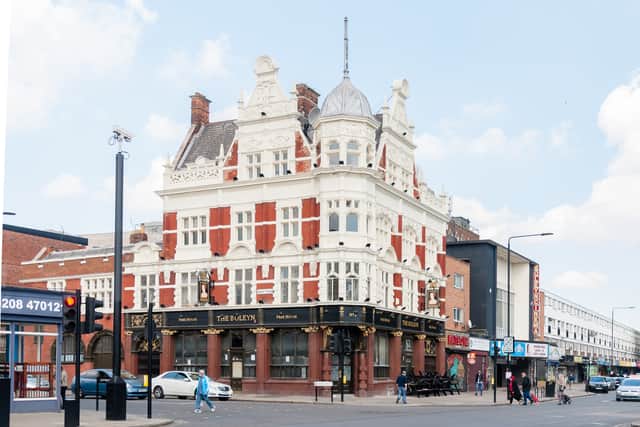 The Boleyn Tavern, a Grade II-listed pub, which is a favourite for West Ham fans. Credit: Shutterstock/Abdul_Shakoor