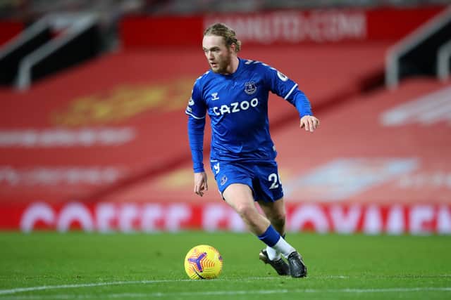 Everton midfielder Tom Davies. Picture: Alex Pantling/Getty Images