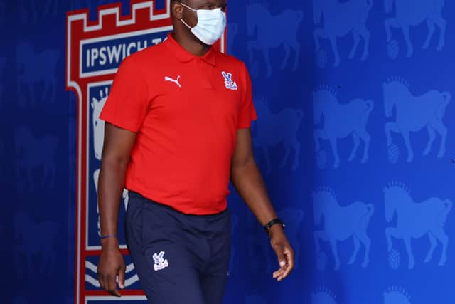 Crystal Palace manager Patrick Vieira  (Photo by Paul Harding/Getty Images)