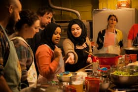 Migrateful is a runs cooking classes led by migrant chefs, who may otherwise struggle to access employment. Credit: Migrateful