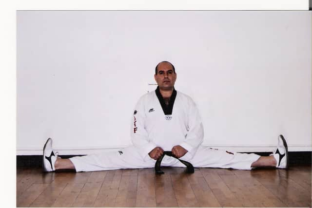 Taekwando teacher Abdul Ghafoor Nabi. Credit: Abdul Ghafoor Nabi