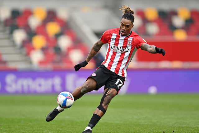 Brentford striker Ivan Toney (Photo by Justin Setterfield/Getty Images)