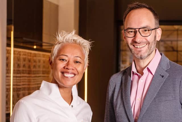Monica and David Galetti who run Mere restaurant. Credit: Mere/National Restaurant Awards