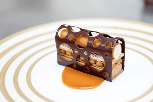 A decadent dessert at the Ritz. Credit: National Restaurant Awards/The Ritz