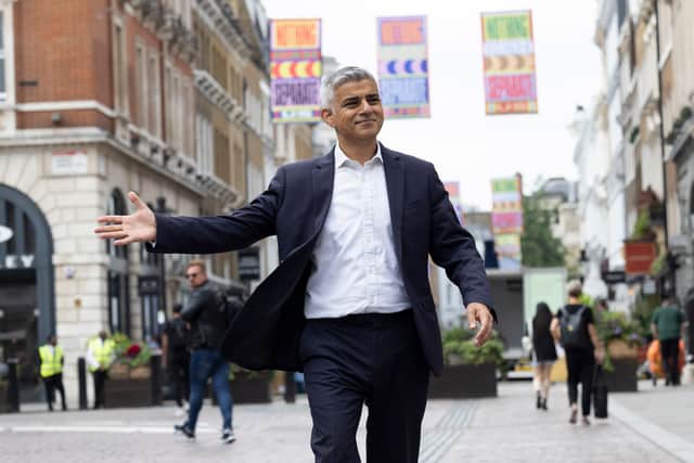 Sadiq Khan reveals his favourite places in the capital. Credit: Dan Kitwood/Getty Images