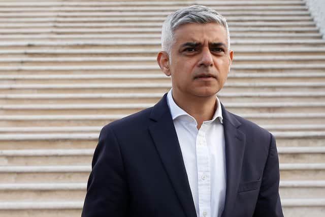 Sadiq Khan has warned Londoners of ‘more frequent and intense’ flooding. Credit: Hollie Adams/Getty Images