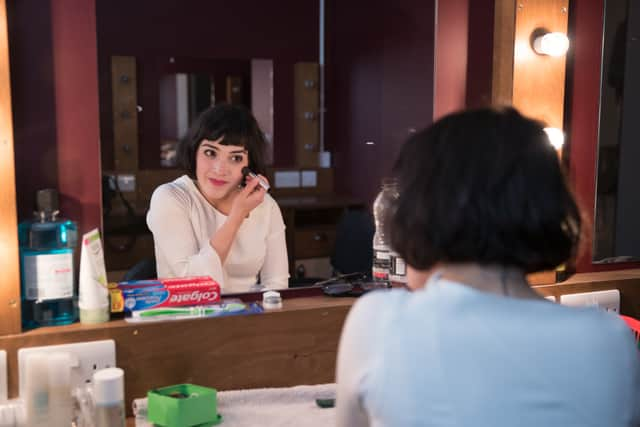 Audrey Brisson plays Amelie, in the musical at the Criterio Theatre. Credit: Matt Cardy/Getty Images