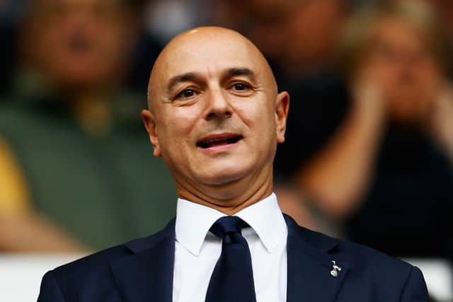 Chairman Daniel Levy looks on during a Premier League (Photo by Julian Finney/Getty Images)