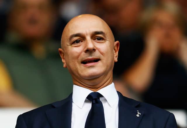 Chairman Daniel Levy looks on during a  Premier League (Photo by Julian Finney/Getty Images)