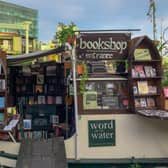 Paddy Screech and Jonathan Privett’s Word on the Water bookbarge in King’s Cross. Credit: Shutterstock