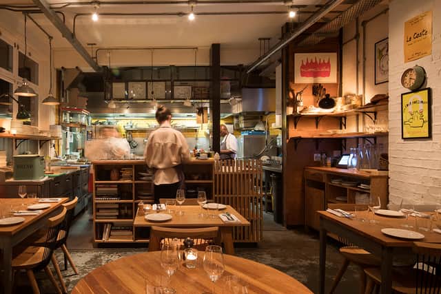 Brawn in Bethnal Green, which was described as the perfect neighbourhood restaurant. Credit: Brawn/National Restaurant Awards.