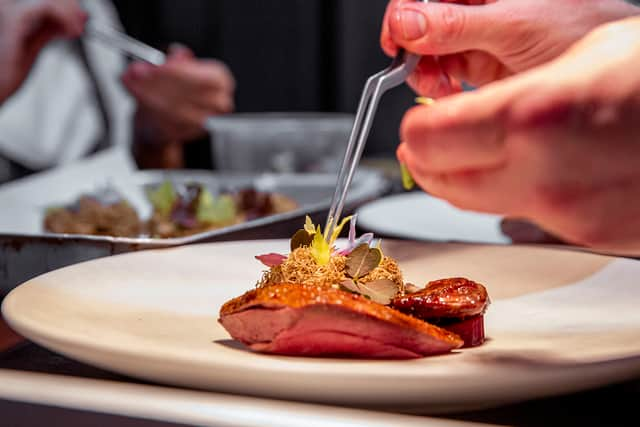 Attention to detail at Adam Byatt’s Trinity. Credit: Trinity/National Restaurant Awards