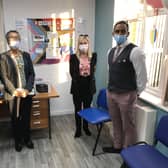 Doctors open the Sutton Trans Clinic. Credit: Tara O’Connor/LDR service