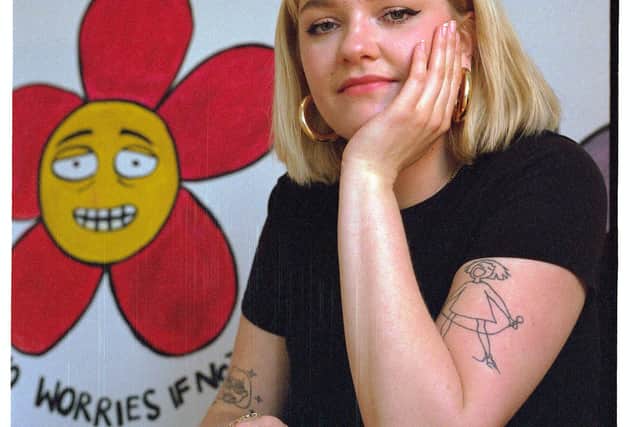 Lily O’Farrell who draws cartoons as Vulgar Drawings. Credit: Lily’ O’Farrell