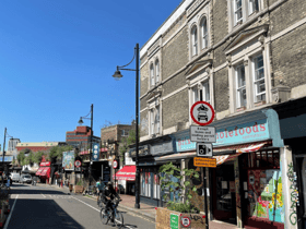 The low-traffic neighbourhood in Railton Road, Brixton, Lambeth. Credit: Lambeth Council