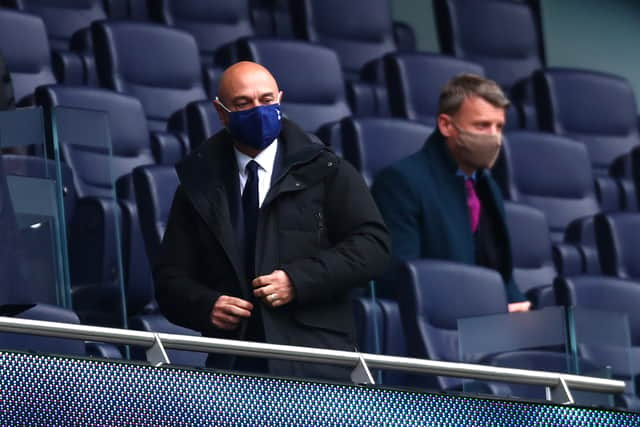 Daniel Levy, Chairman of Tottenham Hotspur (Photo by Clive Rose/Getty Images)