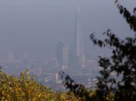 Exposure to air pollution in London increases severe Covid symptoms. Credit: Dan Kitwood/Getty Images