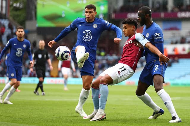 Thiago Silva up against Villa’s Ollie Watkins