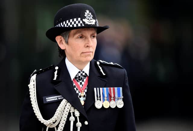 Dame Cressida Dick is set to be offered a further two years at Met Police Commissioner. Credit: Getty Images 