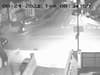 Shocking CCTV footage shows moped gunman in drive-by shooting