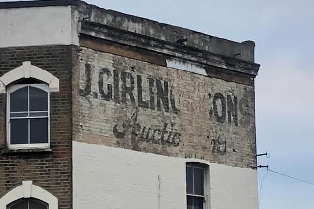 A ghost sign in Leyton. Credit: Mia Warner
