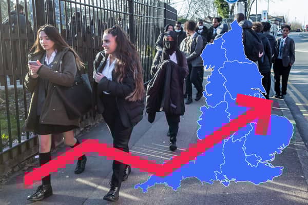 Covid rates are increasing in London.