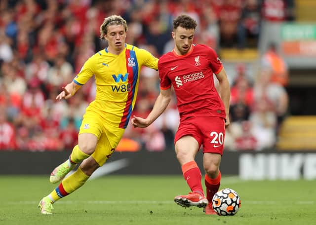<p>Liverpool forward Diogo Jota. Picture: Clive Brunskill/Getty Images</p>