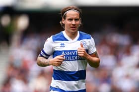 Stefan Johansen of Queens Park Rangers looks on during the Sky Bet Championship match between Queens Park Rangers and Bristol City. Credit: Jacques Feeney/Getty Images