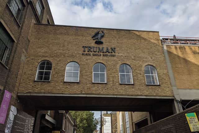 The old Truman Brewery, Brick Lane, the site of the proposed new development. Credit: Lynn Rusk