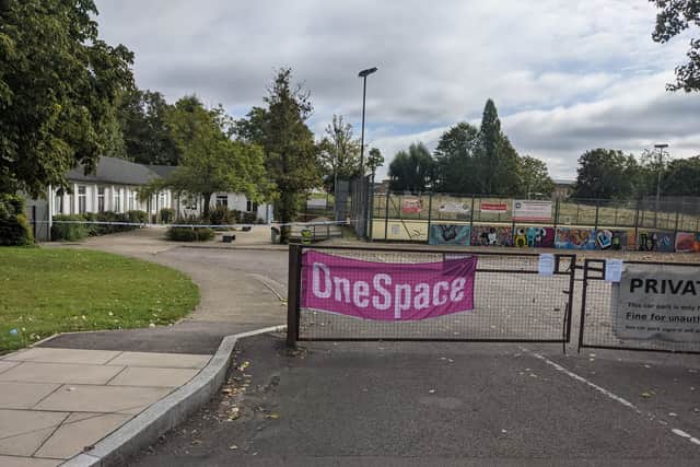 The OneSpace community centre, next to where Sabina Nessa’s body was found in Kidbrooke Village, Greenwich. Credit: Lynn Rusk