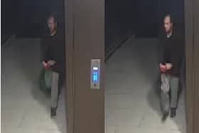 Police are hunting this man in relation to Sabina Nessa death. Credit: Met Police