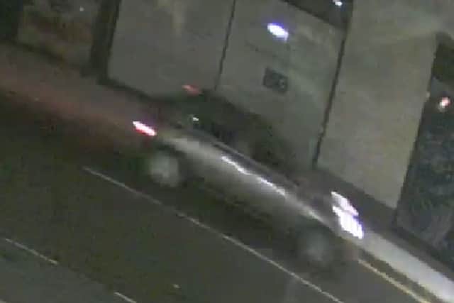 CCTV issued by the Metropolitan Police of a vehicle detectives want to trace in connection with the murder of Sabina Nessa