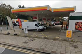 The filling station close to where the incident occurred.