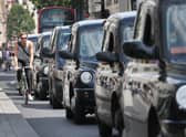 Black cabs  Credit: Getty Images