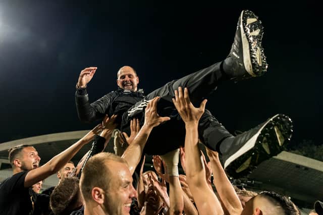 Ante Šimundža, the man who made NS Mura dream. (Photo by Jurij Kodrun/Getty Images)