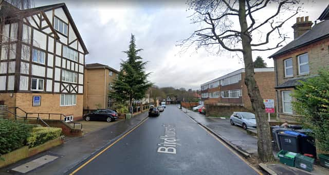 Birdhouse Road, South Croydon, where Leroy Mitchell was shot. Credit: Google