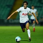 Bryan Gil of Tottenham Hotspur FC in action during the UEFA Europa Conference League  (Photo by Gualter Fatia/Getty Images) 