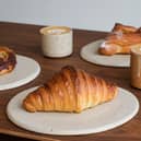 Croissants and coffee at Pophams Bakery in Islington and Hackney. Credit: Pophams Bakery