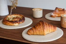 Croissants and coffee at Pophams Bakery in Islington and Hackney. Credit: Pophams Bakery
