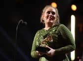 Adele during The 59th GRAMMY Awards (Photo: Christopher Polk/Getty Images for NARAS)