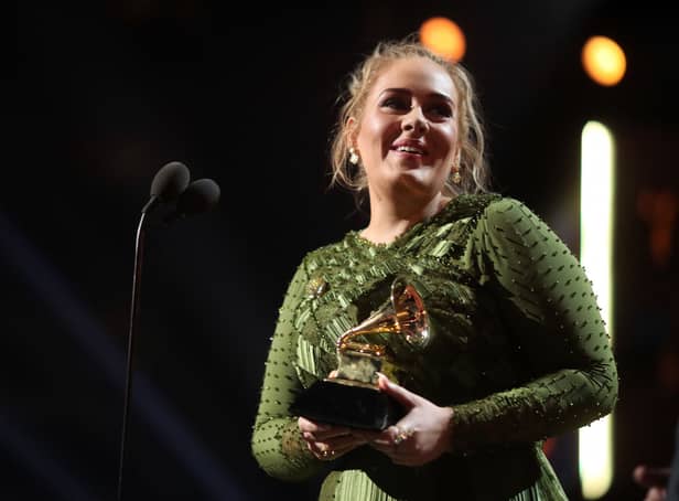 <p>Adele during The 59th GRAMMY Awards (Photo: Christopher Polk/Getty Images for NARAS)</p>